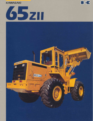 Cargadoras de ruedas Kawasaki 65Z II