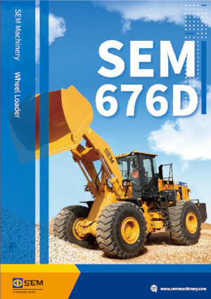 Cargadoras de ruedas SEM 676D