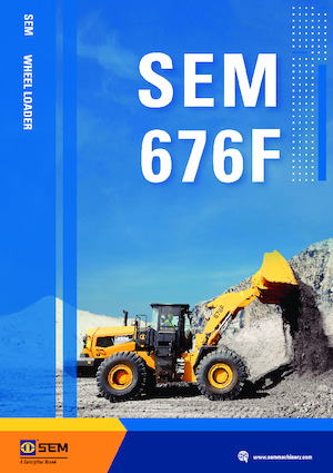 Cargadoras de ruedas SEM 676F