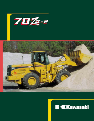 Cargadoras de ruedas Kawasaki 70Z IV-2