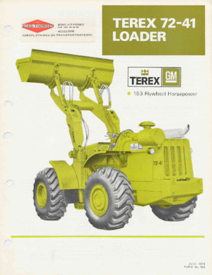 Cargadoras de ruedas Terex 72-41