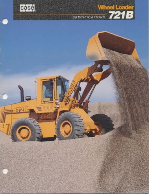 Cargadoras de ruedas Case 721 B