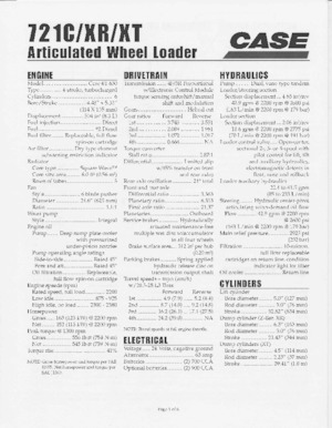 Cargadoras de ruedas Case 721 CXT