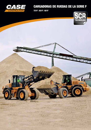 Cargadoras de ruedas Case 921 F ZB