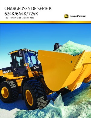 Cargadoras de ruedas John Deere Construction 724 K
