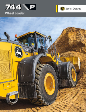 Cargadoras de ruedas John Deere Construction 744 P