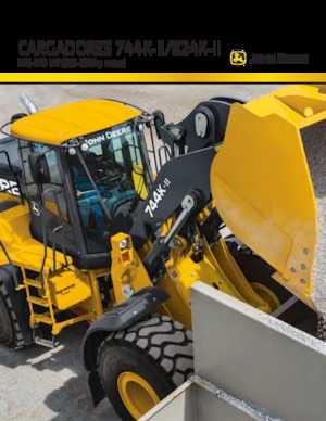 Cargadoras de ruedas John Deere Construction 824K-II