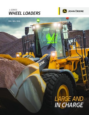 Cargadoras de ruedas John Deere Construction 844L