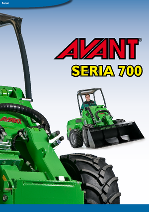 Cargadoras de ruedas Avant Tecno Avant 750