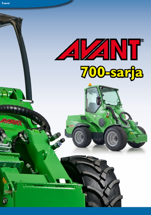 Cargadoras de ruedas Avant Tecno Avant 750