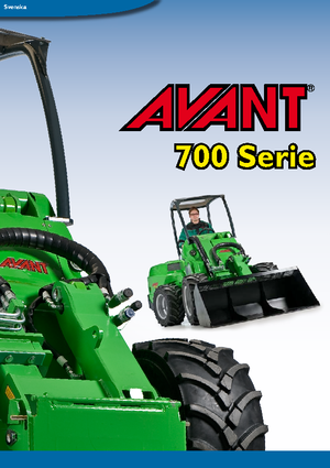 Cargadoras de ruedas Avant Tecno Avant 750