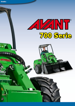 Cargadoras de ruedas Avant Tecno 750