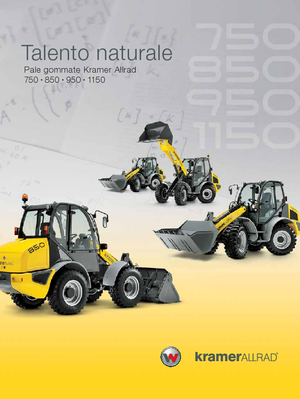 Cargadoras de ruedas Kramer 350