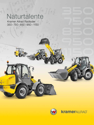 Cargadoras de ruedas Kramer 350