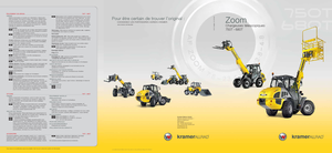 Cargadoras de ruedas Kramer 750 T