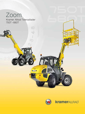 Cargadoras de ruedas Kramer 750 T