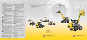 Cargadoras de ruedas Kramer 750 T