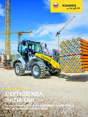 Cargadoras de ruedas Kramer 8095L