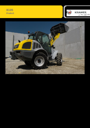 Cargadoras de ruedas Kramer 8105