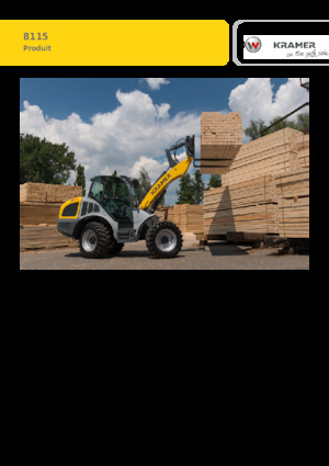 Cargadoras de ruedas Kramer 8115