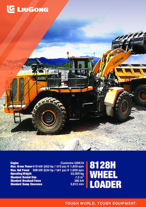 Cargadoras de ruedas Liugong 8128H