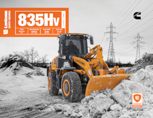Cargadoras de ruedas Liugong 835HV