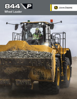 Cargadoras de ruedas John Deere Construction 844 P