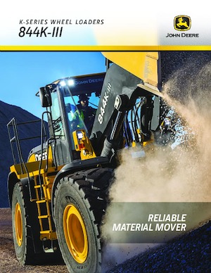 Cargadoras de ruedas John Deere Construction 844K-III
