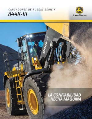 Cargadoras de ruedas John Deere Construction 844K-III