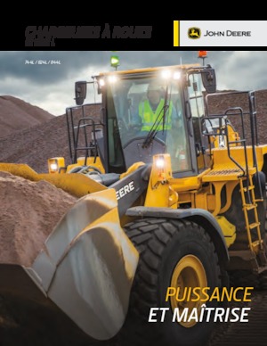 Cargadoras de ruedas John Deere Construction 844L