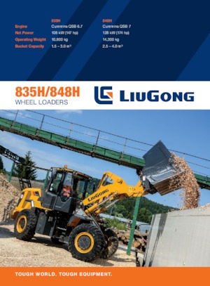 Cargadoras de ruedas Liugong 835H
