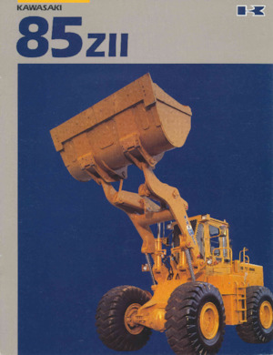 Cargadoras de ruedas Kawasaki 85Z II