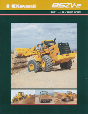 Cargadoras de ruedas Kawasaki 85Z V-2