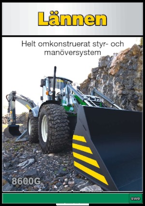 Retrocargadoras Lännen 8600 G