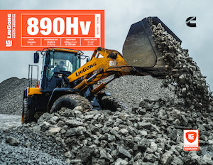 Cargadoras de ruedas Liugong 890HV