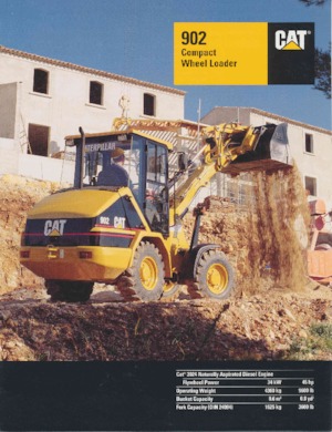 Cargadoras de ruedas Caterpillar 902