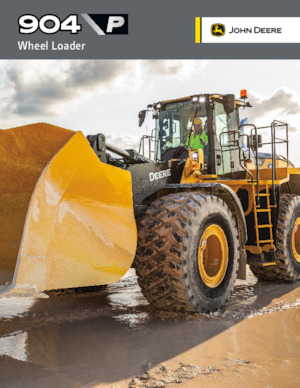 Cargadoras de ruedas John Deere Construction 904 P