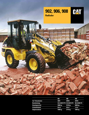 Cargadoras de ruedas Caterpillar 906