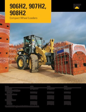 Cargadoras de ruedas Caterpillar 907 H2