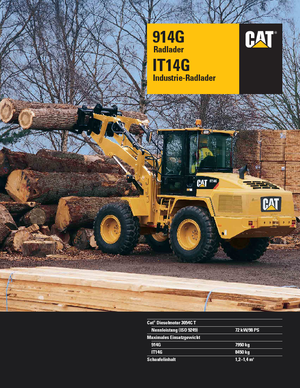 Cargadoras de ruedas Caterpillar IT14G