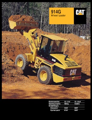 Cargadoras de ruedas Caterpillar 914G2