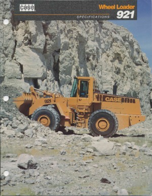 Cargadoras de ruedas Case 921