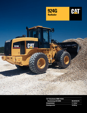 Cargadoras de ruedas Caterpillar 924 G