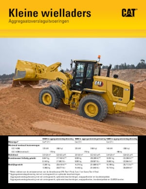 Cargadoras de ruedas Caterpillar 930M