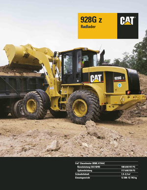 Cargadoras de ruedas Caterpillar 928 Gz