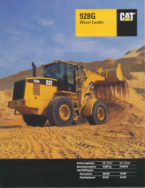 Cargadoras de ruedas Caterpillar 928G