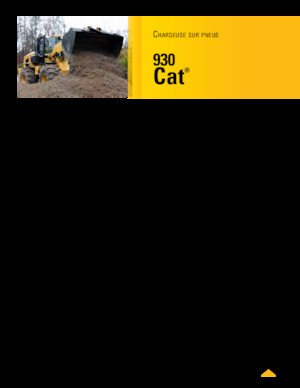 Cargadoras de ruedas Caterpillar 930