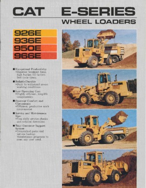 Cargadoras de ruedas Caterpillar 966E