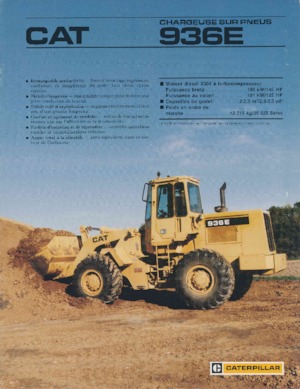 Cargadoras de ruedas Caterpillar 936E