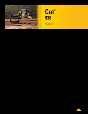 Cargadoras de ruedas Caterpillar 938